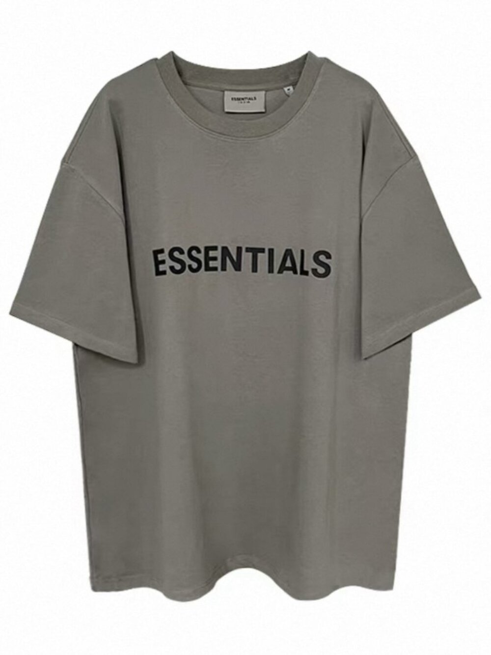 Fear of God Essentials Men’s/Unisex Oversized Logo T-Shirt - Charcoal/Dark Grey